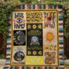 Hippie Quilt Blanket Ver 16  Quilt
